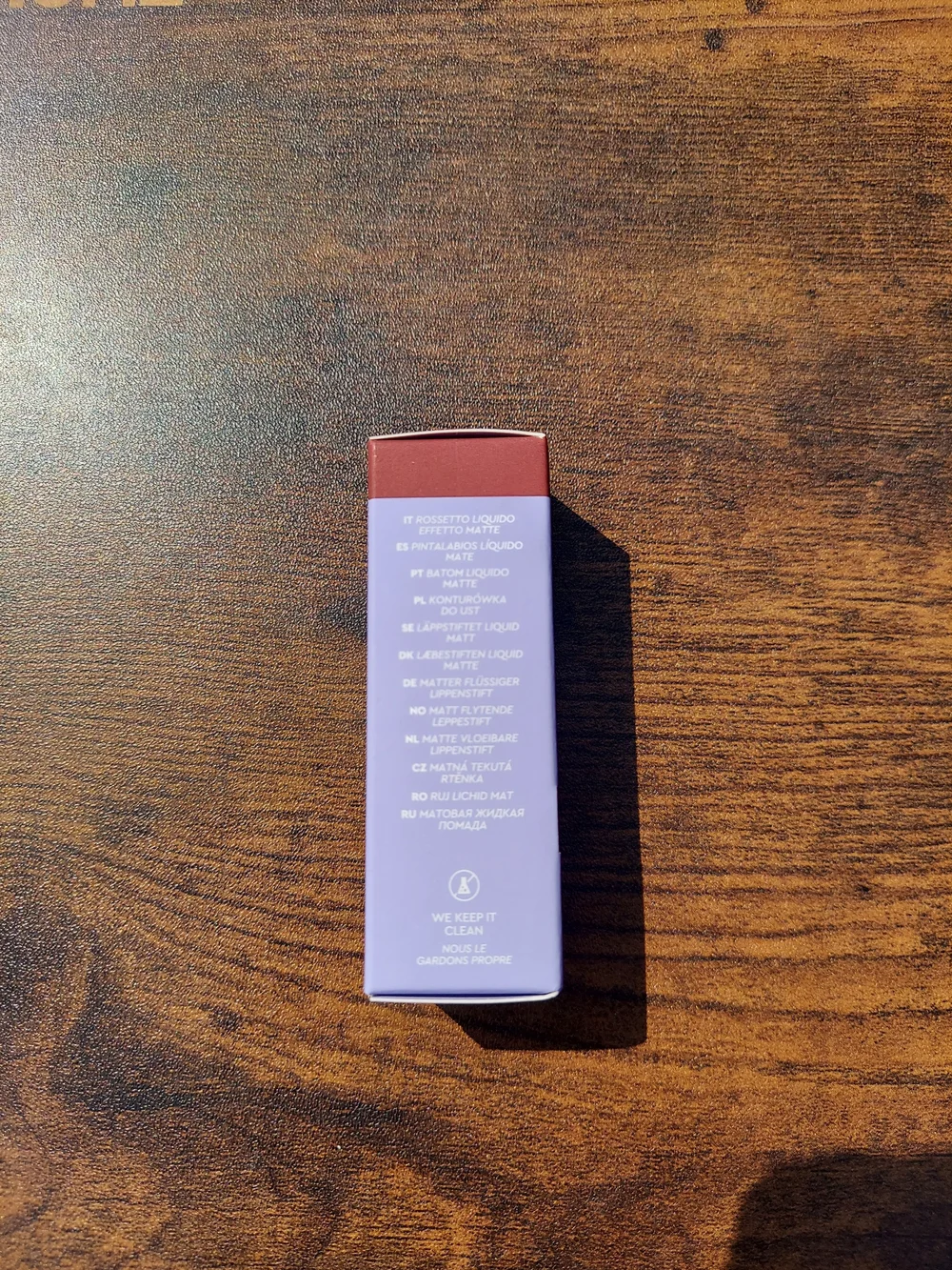 Florence By Mills Be A VIP Velvet Periodt Mauve Liquid Lipstick NWT Vegan Travel